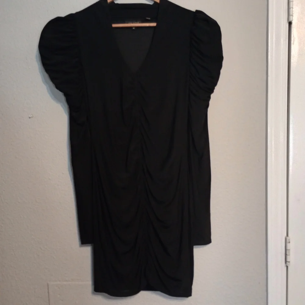 Ted Baker Dunlin Mesh Bodycon Ruched Dress